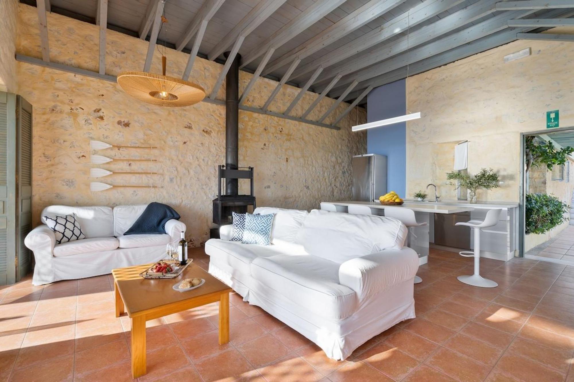 Villa Mediterranea, With Heated Pool Livadia  Bagian luar foto