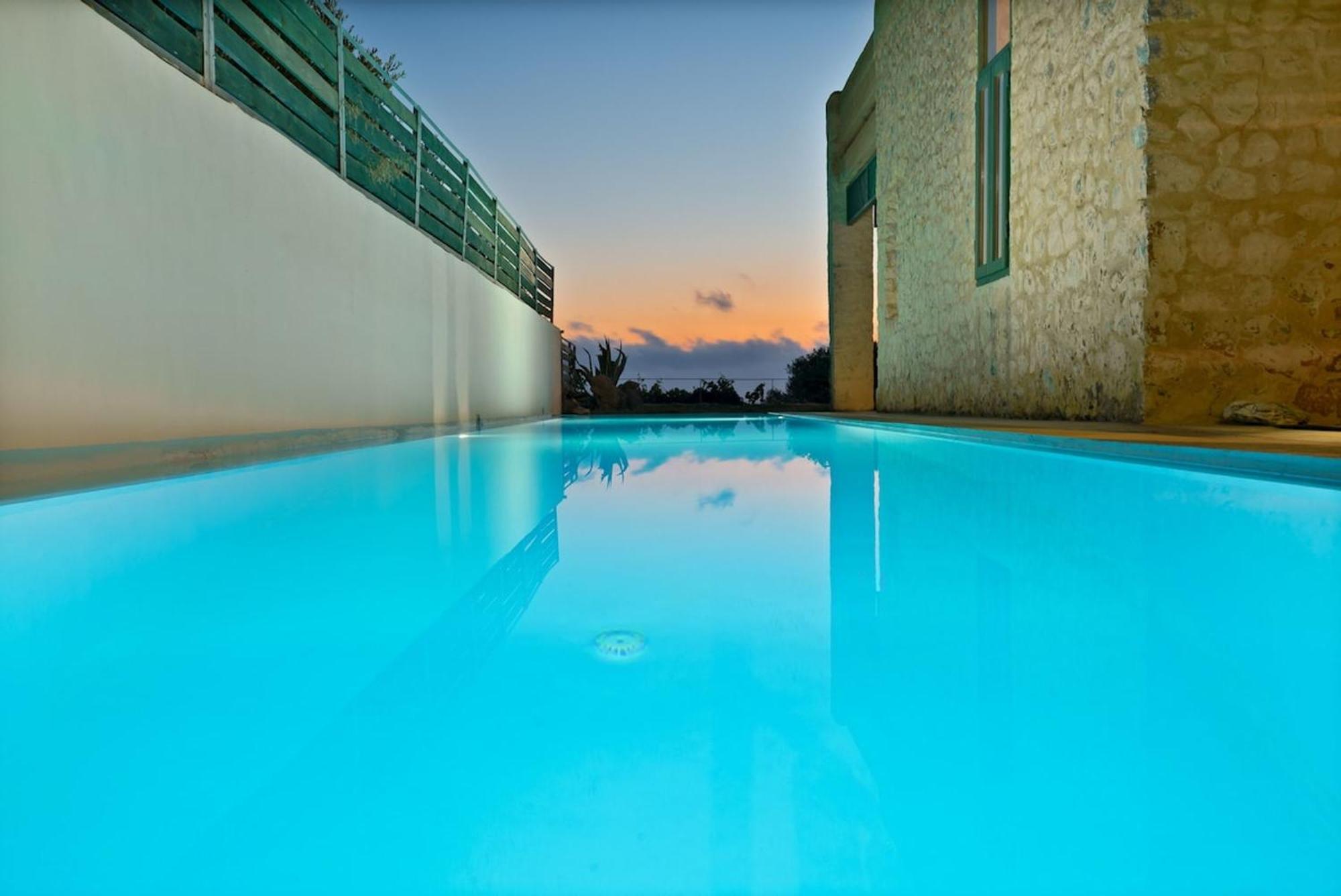 Villa Mediterranea, With Heated Pool Livadia  Bagian luar foto